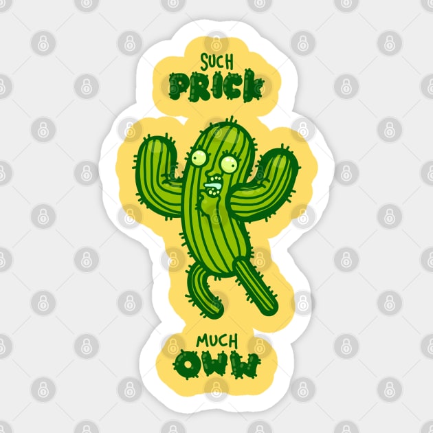 So Cactus Sticker by ArtisticDyslexia